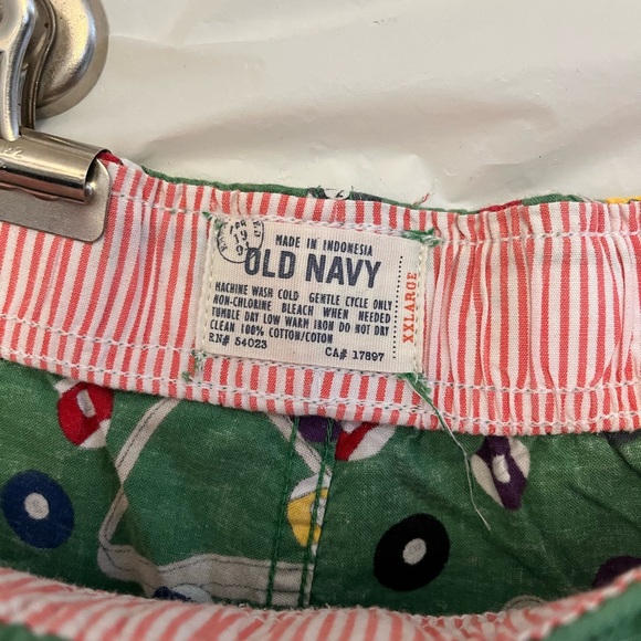 Old Navy men’s billiards theme PJ/lounge pants/XXL/side pockets/100% cotton - Picture 2 of 4